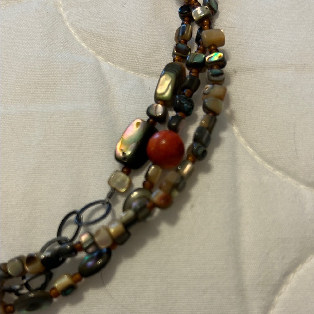 Beautiful Silpada Multicolor Beaded Necklace - image 1